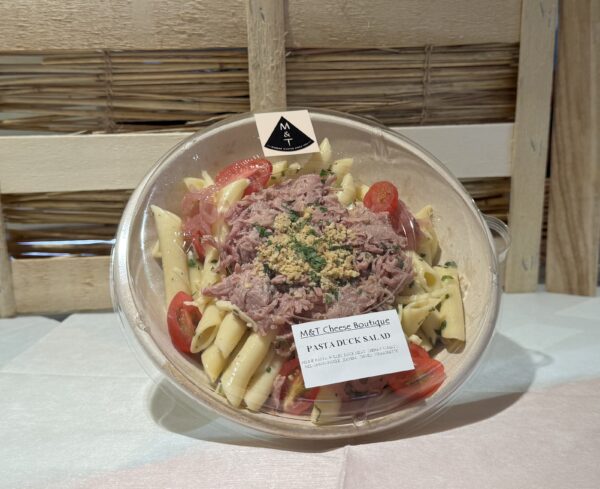 Pulled Duck Pasta Salad